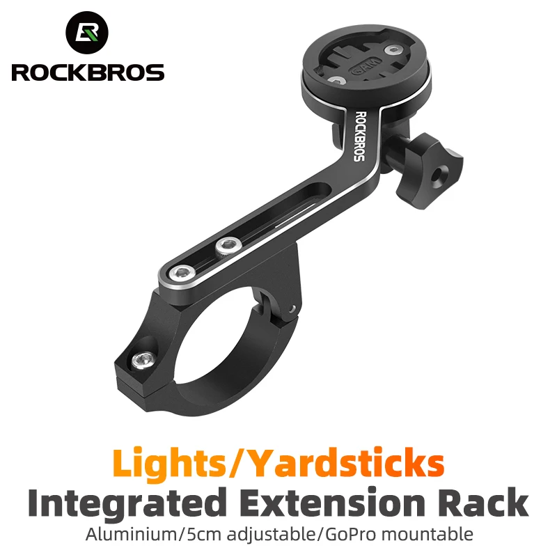 ROCKBROS Multifuctional Bike Light Mount D3-1000 D1-800 Gopro Aluminum Bracket IGS / Garmin / Bryton / Cateye Computer Holder
ROCKBROS Multifuctional Bike Light Mount D3-1000 D1-800 Gopro Aluminum Bracket IGS / Garmin / Bryton / Cateye Computer Holder