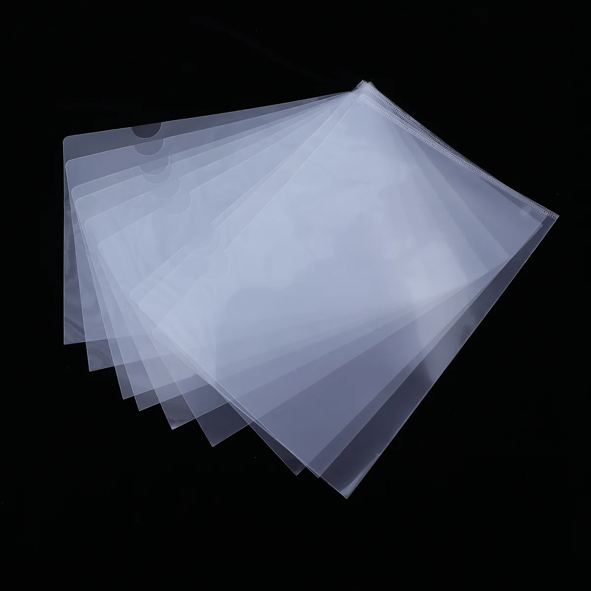 20pcs Clear Document Folder L-Size Plastic Folder Copy Safe Project Pocket Letter A4 Size Transparent White Color
20pcs Clear Document Folder L-Size Plastic Folder Copy Safe Project Pocket Letter A4 Size Transparent White Color