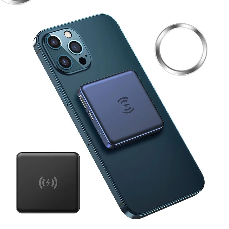 5000mAh Power Bank Magnetic Wireless Charger External Batter For MagSafing iPhone 12 Mini Pro Xiaomi Huawei Portable Powerbank
5000mAh Power Bank Magnetic Wireless Charger External Batter For MagSafing iPhone 12 Mini Pro Xiaomi Huawei Portable Powerbank