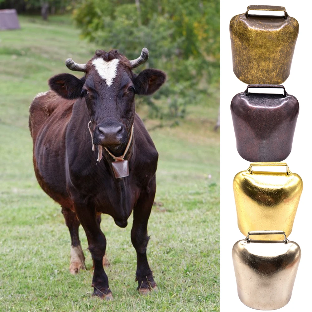 Farm Cow Grazing Bell Sheep Horse Goat Anti Lost Metal Bell Anti Theft Louder Bell Liftstock Equipment Farm Animal Supplies
Farm Cow Grazing Bell Sheep Horse Goat Anti Lost Metal Bell Anti Theft Louder Bell Liftstock Equipment Farm Animal Supplies