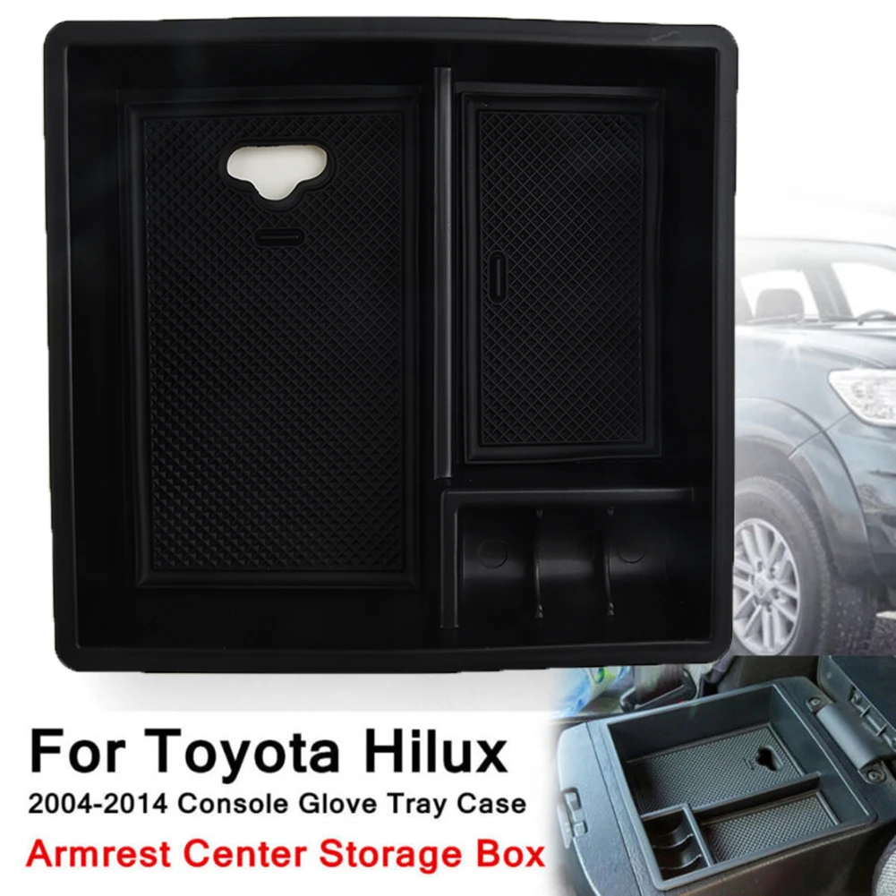 Подлокотник для хранения центральной консоли автомобиля, лоток для Toyota Hilux VIGO Fortuner Innova 2004-2014, подлокотник, центральный контейнер для хранения
Подлокотник для хранения центральной консоли автомобиля, лоток для Toyota Hilux VIGO Fortuner Innova 2004-2014, подлокотник, центральный контейнер для хранения