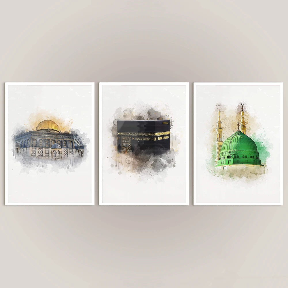 Постер исламской архитектуры Mescid Aqsa, холст с рисунком Пророка в мечети, настенная живопись, украшение для гостиной, праздничный подарок
Постер исламской архитектуры Mescid Aqsa, холст с рисунком Пророка в мечети, настенная живопись, украшение для гостиной, праздничный подарок