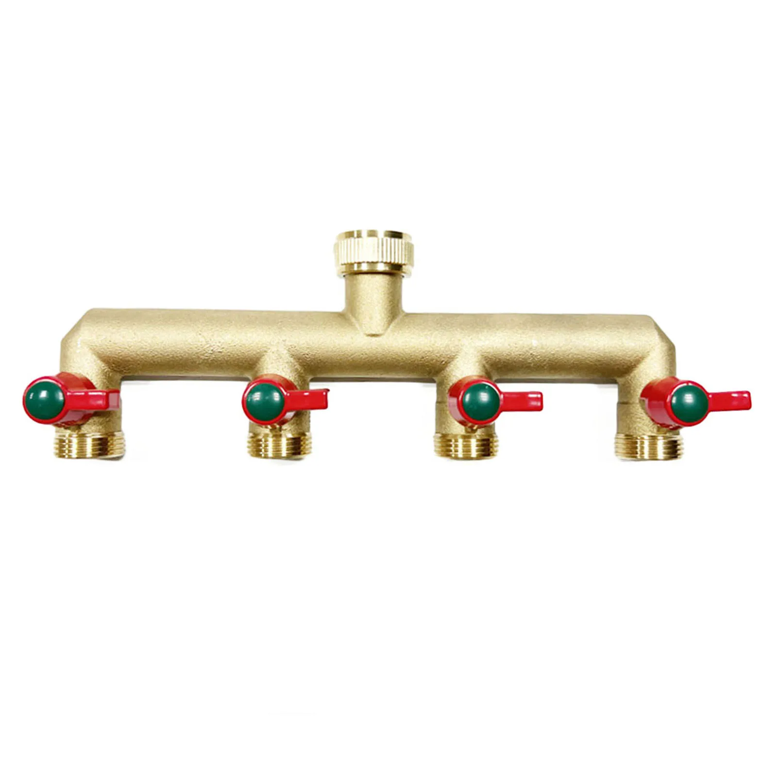 Premium 4 Way Brass Water Tap Distributor Quick and Easy Installation Suitable for Agriculture and Lawn Use (3/4 inch)
Premium 4 Way Brass Water Tap Distributor Quick and Easy Installation Suitable for Agriculture and Lawn Use (3/4 inch)