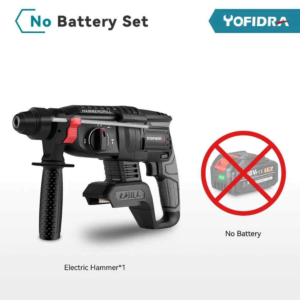 YOFIDRA Бесщеточная Ударная Дрель 18В
YOFIDRA Бесщеточная Ударная Дрель 18В