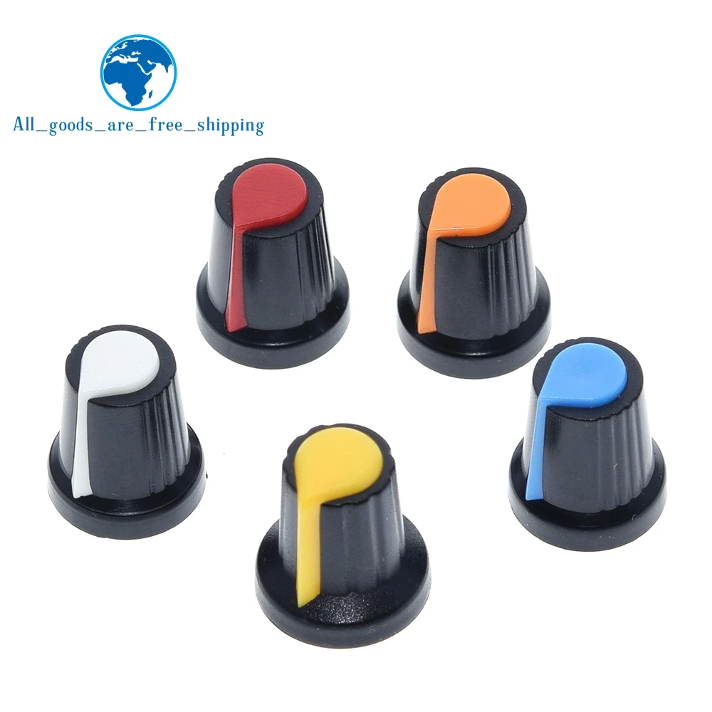 25PCS/lot WH148 Potentiometer Knob Kit Plastic Knobs Cap 6mm Shaft Hole AG2 Yellow Orange Blue White Red 5value*5PCS=25PCS
25PCS/lot WH148 Potentiometer Knob Kit Plastic Knobs Cap 6mm Shaft Hole AG2 Yellow Orange Blue White Red 5value*5PCS=25PCS