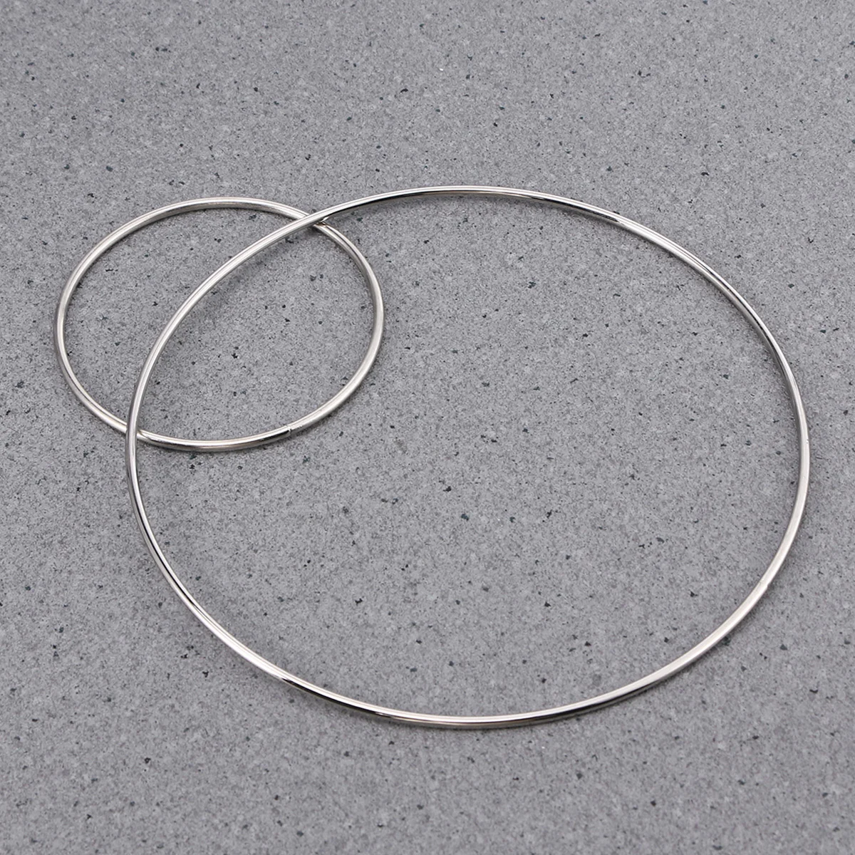 Metal Craft Hoops Metal Hoops DIY Accessory Ring Fashion Safe Practial 5PCS
Metal Craft Hoops Metal Hoops DIY Accessory Ring Fashion Safe Practial 5PCS