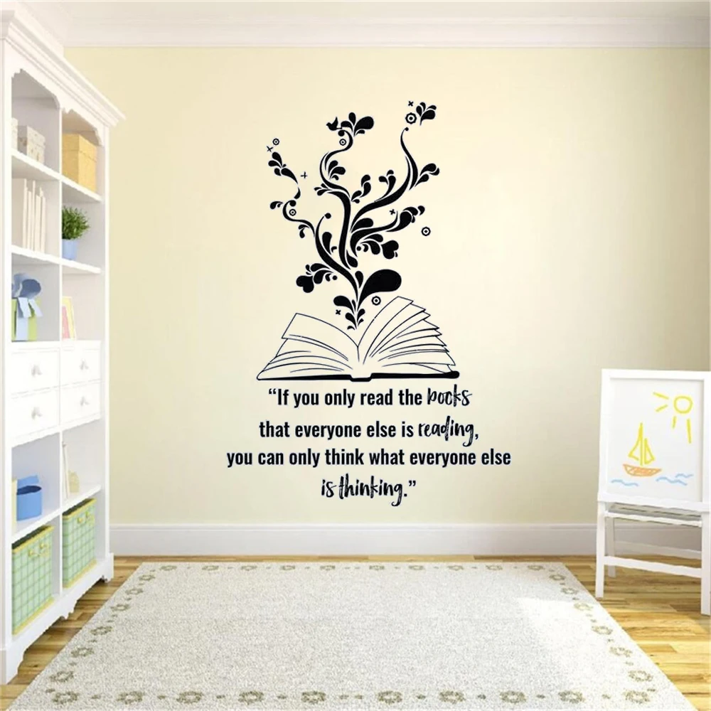 Book Quotes Wall Stickers Reading Room Library Vinyl Book Hop Decals For Kids Bedroom Decor Murals Removable Poster DW14048
Book Quotes Wall Stickers Reading Room Library Vinyl Book Hop Decals For Kids Bedroom Decor Murals Removable Poster DW14048