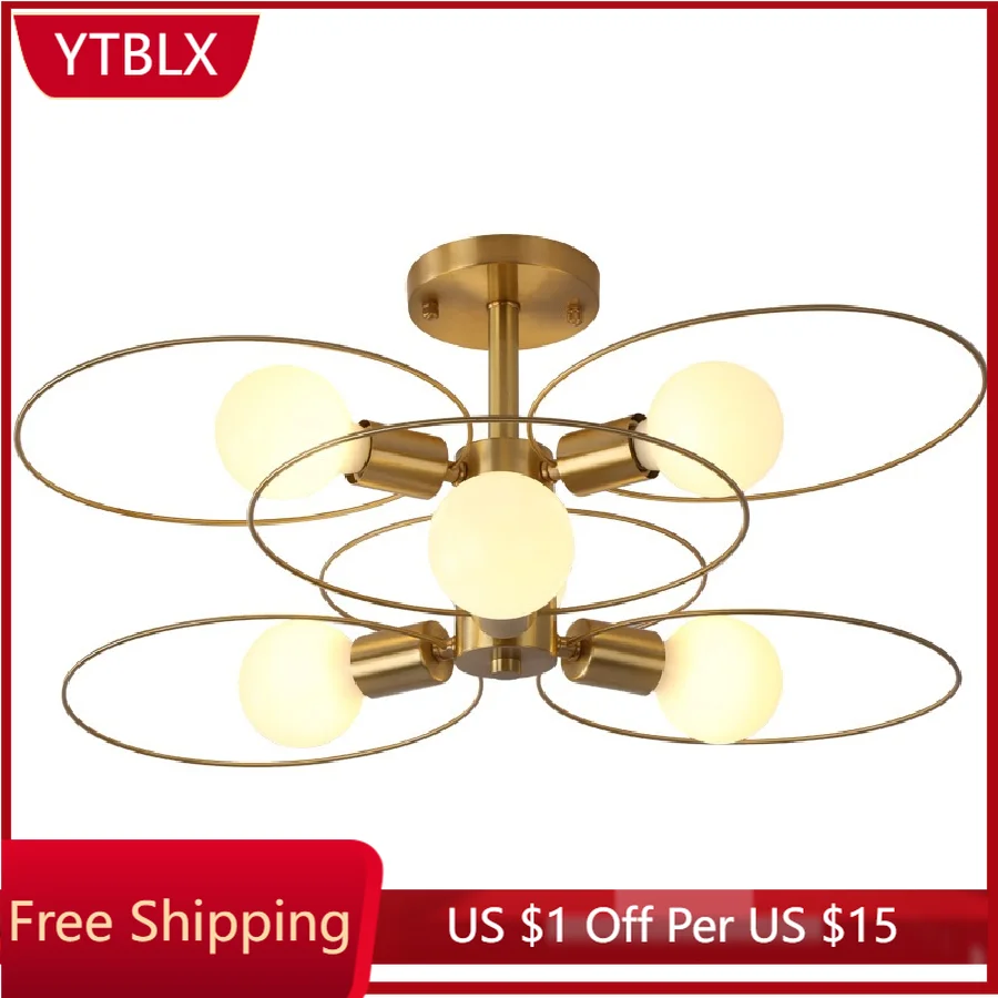 LukLoy Modern Copper Ceiling Pendant Glass Ball Pendant Light Modern Pendant Lamp for Living Room Bedroom Foyer Lobby
LukLoy Modern Copper Ceiling Pendant Glass Ball Pendant Light Modern Pendant Lamp for Living Room Bedroom Foyer Lobby