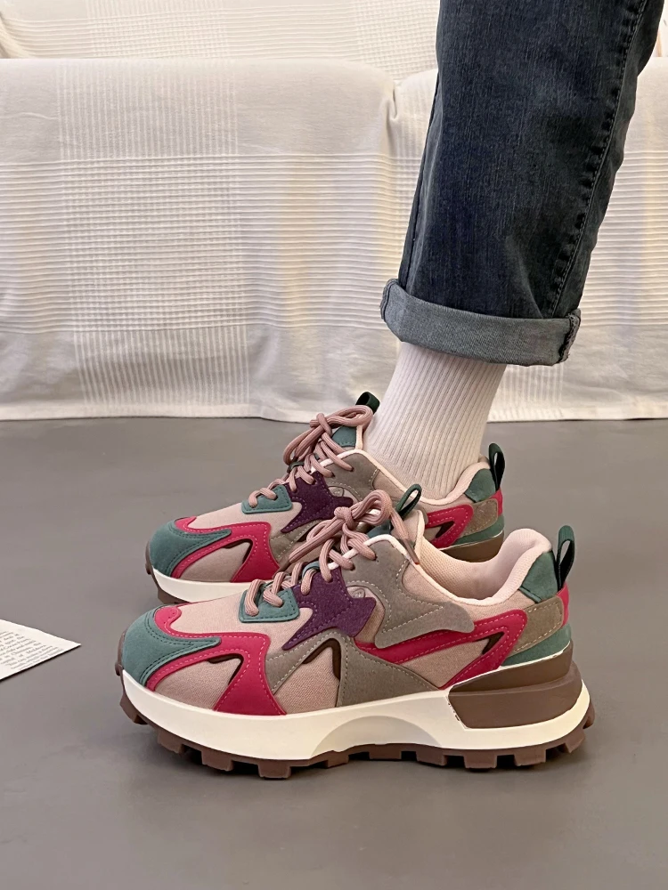 Womens Sneakers Shoes 2023 Fashion Woman-shoes Tennis Female Designer New Colorful Roses Trainers Heels Med Lace-Up Autumn PU
Womens Sneakers Shoes 2023 Fashion Woman-shoes Tennis Female Designer New Colorful Roses Trainers Heels Med Lace-Up Autumn PU
