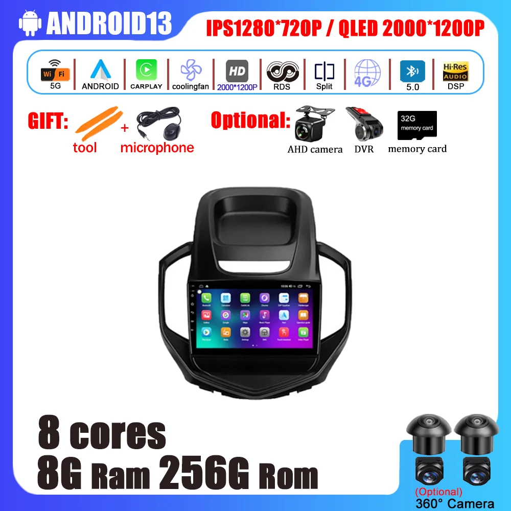 

Android 13 DSP Car Radio Multimedia Video Player Screen For Geely Jingang GC6 2016 2017--2019 Navigation Stereo GPS No 2Din DVD