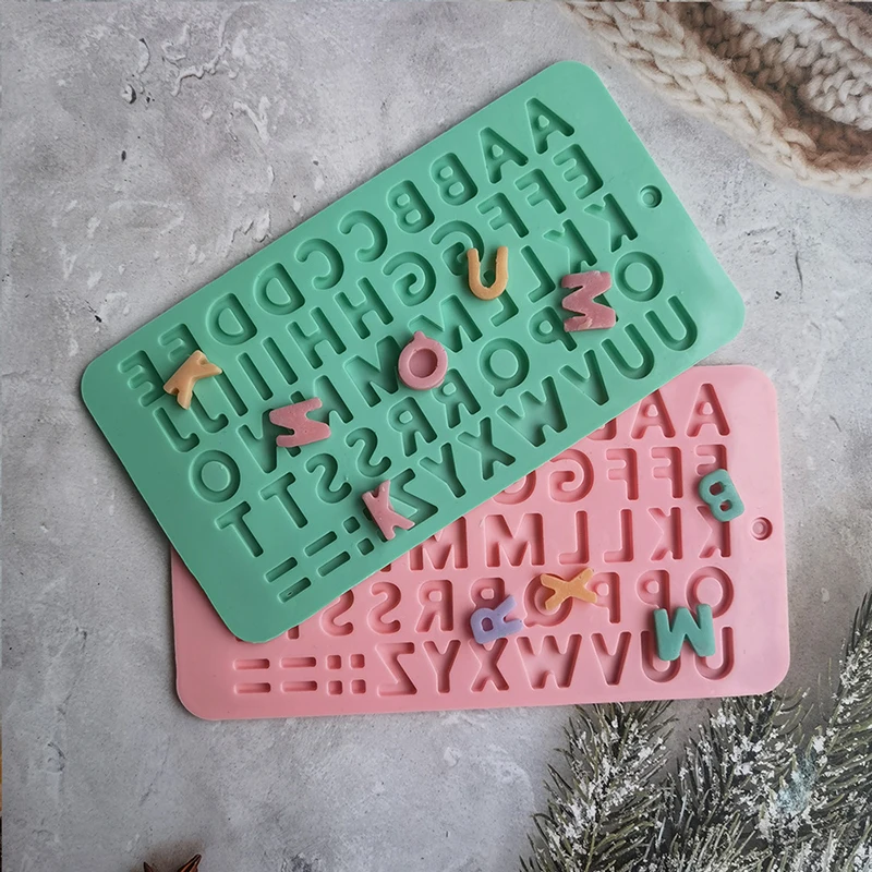 1Pc English Alphabet Letter Chocolate Silicone Mold Alphabet Cookie Candy Cake Mold Baking Tool Cake Decorate Kitchen Supplies 
1Pc English Alphabet Letter Chocolate Silicone Mold Alphabet Cookie Candy Cake Mold Baking Tool Cake Decorate Kitchen Supplies