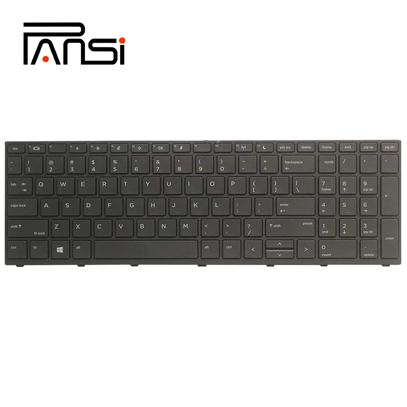 New Laptop Replacement Keyboard Black Silver Frame for HP ProBook 450 G5 455 G5 470 G5 US Layout
New Laptop Replacement Keyboard Black Silver Frame for HP ProBook 450 G5 455 G5 470 G5 US Layout