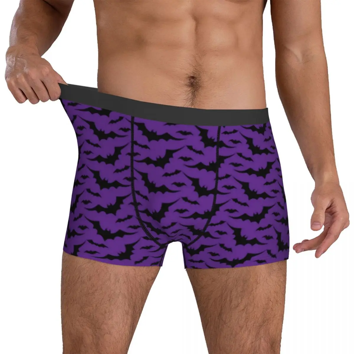 Purple Bats Underwear Halloween Print 3D Pouch High Quality Boxer Shorts Custom Shorts Briefs Breathable Male Panties Plus Size
Purple Bats Underwear Halloween Print 3D Pouch High Quality Boxer Shorts Custom Shorts Briefs Breathable Male Panties Plus Size