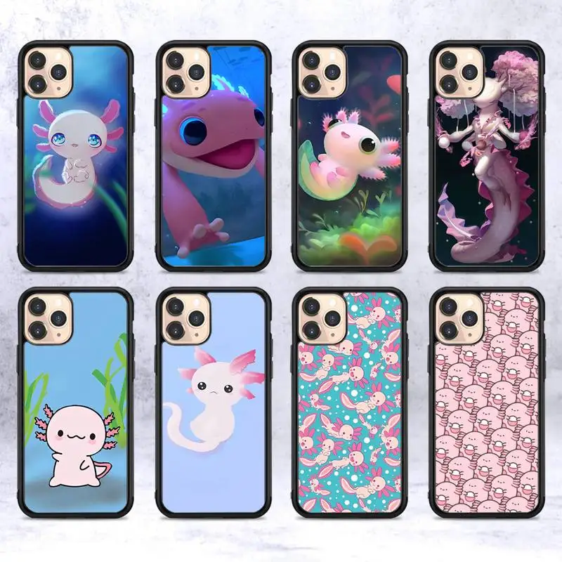 Axolotl Cute Animal Phone Case Silicone PC+TPU Case for iPhone 11 12 13 Pro Max 8 7 6 Plus X SE XR Hard Fundas
Axolotl Cute Animal Phone Case Silicone PC+TPU Case for iPhone 11 12 13 Pro Max 8 7 6 Plus X SE XR Hard Fundas