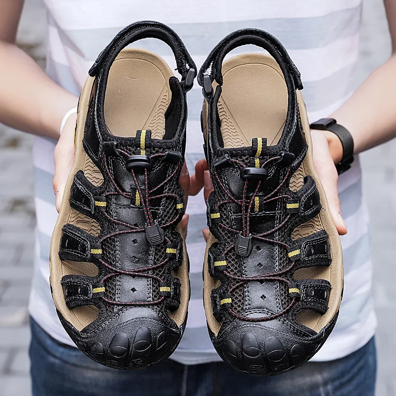 Новинка, летние мужские сандалии, повседневная обувь в римском стиле, дышащие мужские сандалии, удобная модель
Новинка, летние мужские сандалии, повседневная обувь в римском стиле, дышащие мужские сандалии, удобная модель