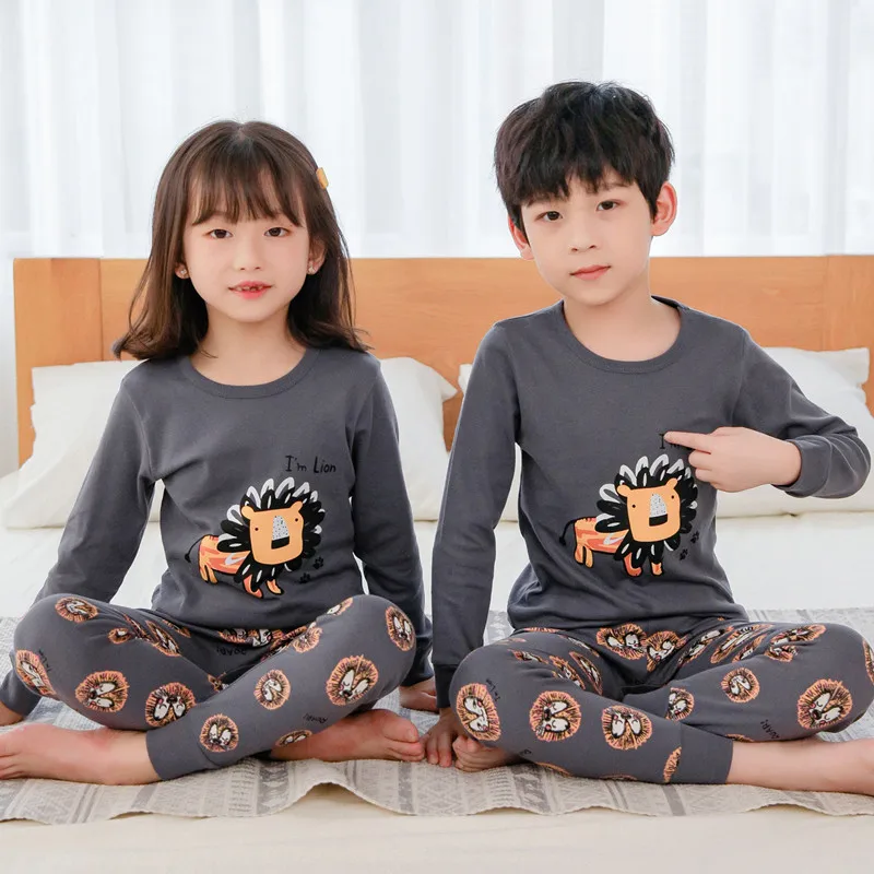 New Winter Sleepwear For Baby Kids Full Sleeve Pijamas Infantil 100% Cotton Autumn Kids Pajamas Set Boys Girls Clothes 6 10 12Y
New Winter Sleepwear For Baby Kids Full Sleeve Pijamas Infantil 100% Cotton Autumn Kids Pajamas Set Boys Girls Clothes 6 10 12Y