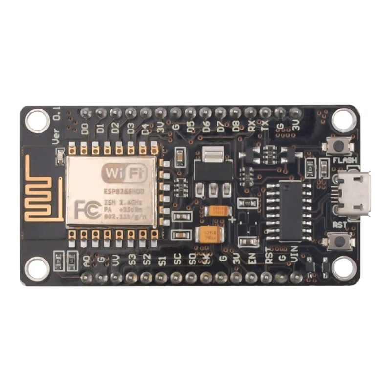 Беспроводной модуль CH340 NodeMcu V3 Lua WIFI IoT макетная плата на основе ESP8266 высшего качества
Беспроводной модуль CH340 NodeMcu V3 Lua WIFI IoT макетная плата на основе ESP8266 высшего качества