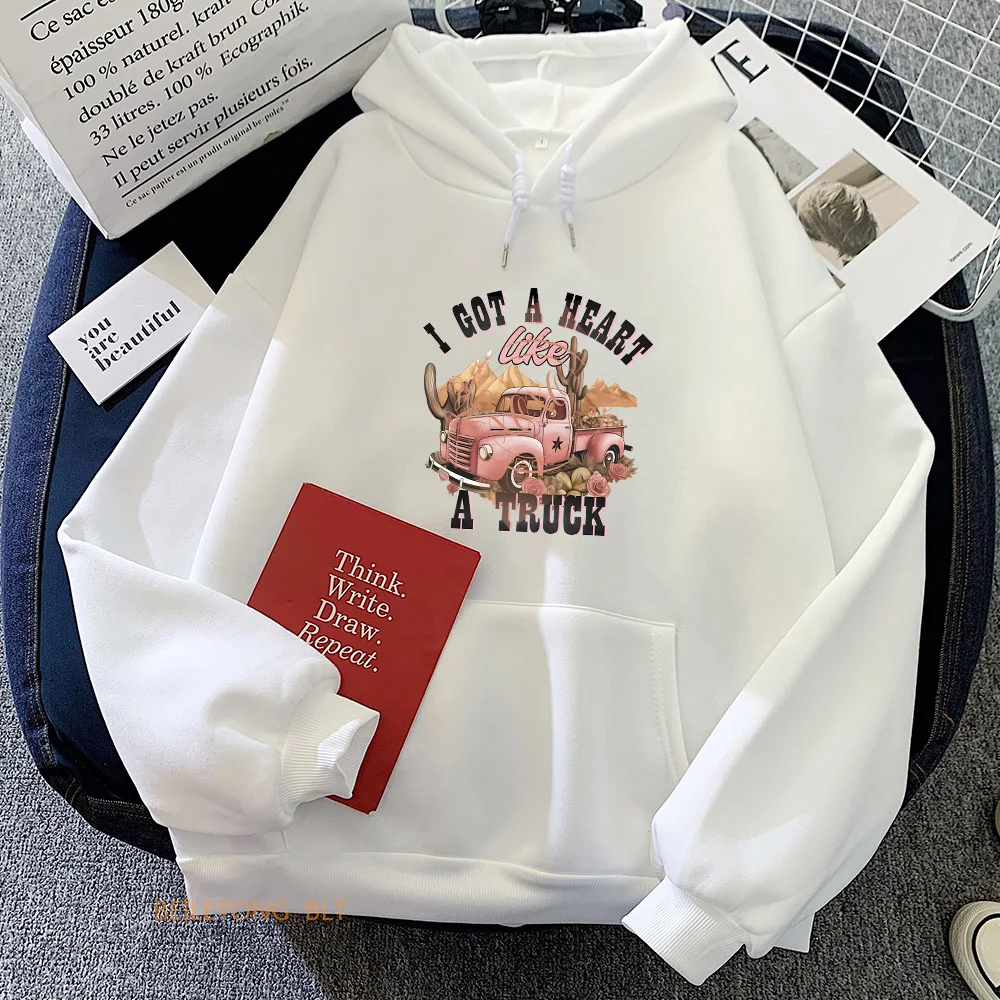 I Got A Heart Like A Truck Hot Sales Graphic Hoodies Women Student Cartoon Tops Autumn Winter Sweatshirts Long Sleeve Pullovers
I Got A Heart Like A Truck Hot Sales Graphic Hoodies Women Student Cartoon Tops Autumn Winter Sweatshirts Long Sleeve Pullovers