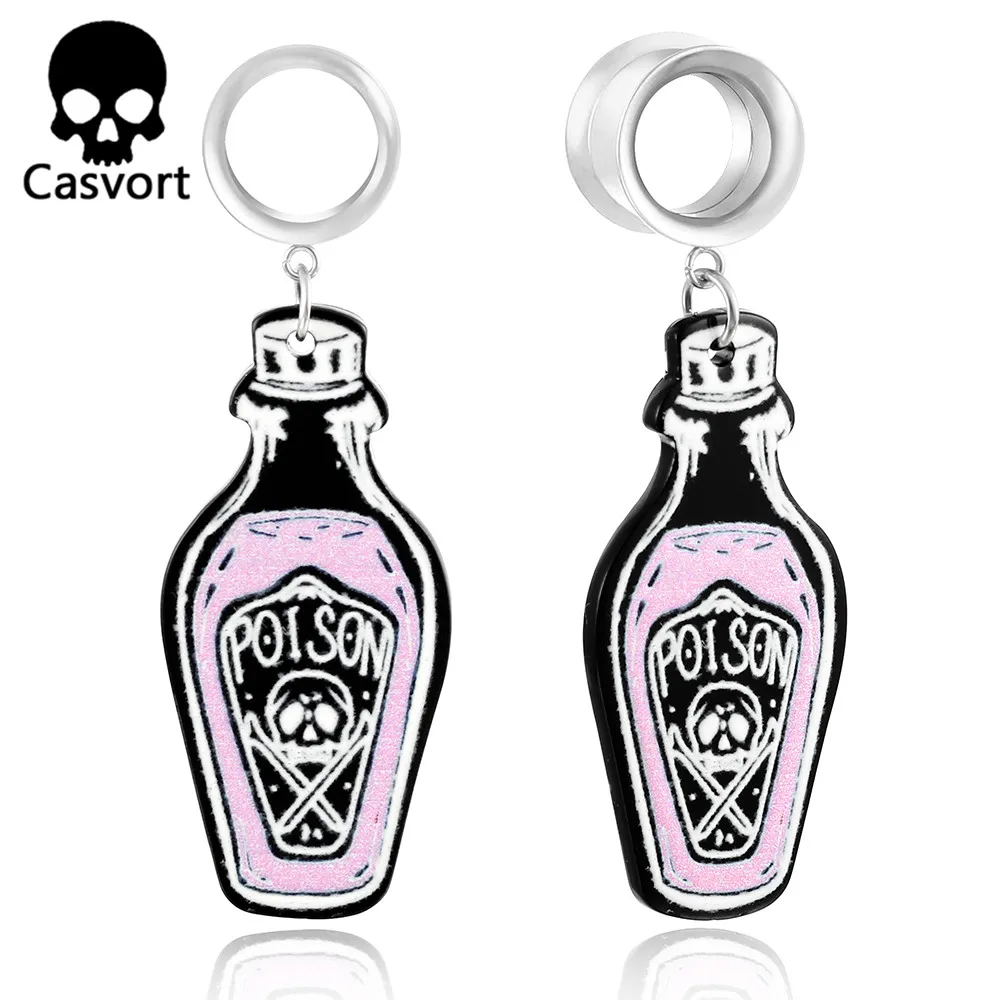 Casvort 2 шт. из нержавеющей стали, модные ранцы для ушей, туннели для пирсинга, вешалки, ушные растяжки, ювелирные изделия
Casvort 2 шт. из нержавеющей стали, модные ранцы для ушей, туннели для пирсинга, вешалки, ушные растяжки, ювелирные изделия