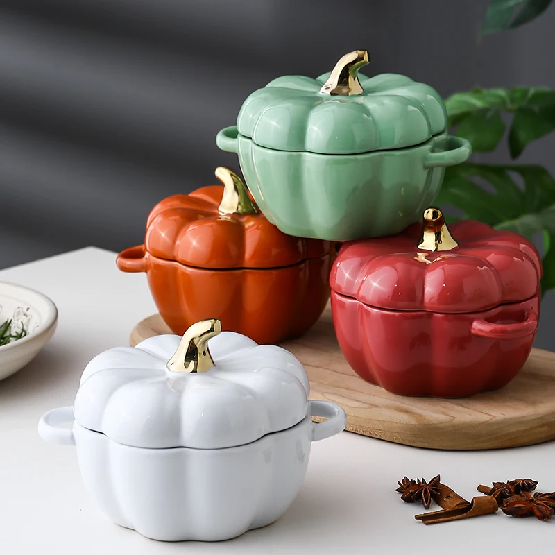 6.5inch Ceramic Bowl Fruit Salad Bowl Cute Pumpkin Bowl Creative Personality Kitchen Storage Supplies Hotel Service Tray
6.5inch Ceramic Bowl Fruit Salad Bowl Cute Pumpkin Bowl Creative Personality Kitchen Storage Supplies Hotel Service Tray