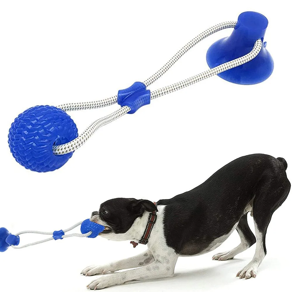 Интерактивная жевательная игрушка на присоске для собак, для самостоятельной игры, искусственная жевательная игрушка на резинке, товары дл... 
Интерактивная жевательная игрушка на присоске для собак, для самостоятельной игры, искусственная жевательная игрушка на резинке, товары дл...