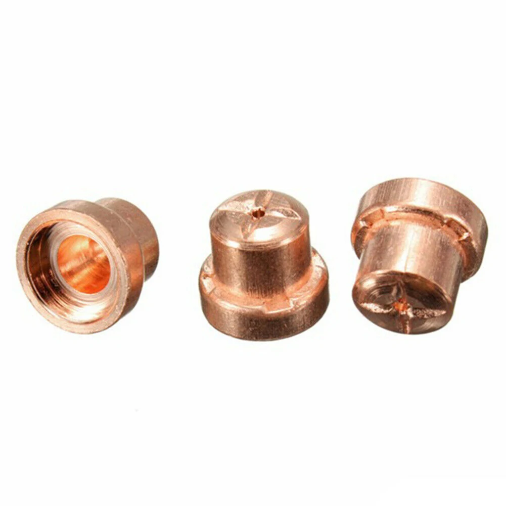 100PCS Plasma Cutter Accessories For Cutter Torch Consumables KIT Plasma Electrodes Tips Nozzle Fit CUT40 CUT50 CT312
100PCS Plasma Cutter Accessories For Cutter Torch Consumables KIT Plasma Electrodes Tips Nozzle Fit CUT40 CUT50 CT312