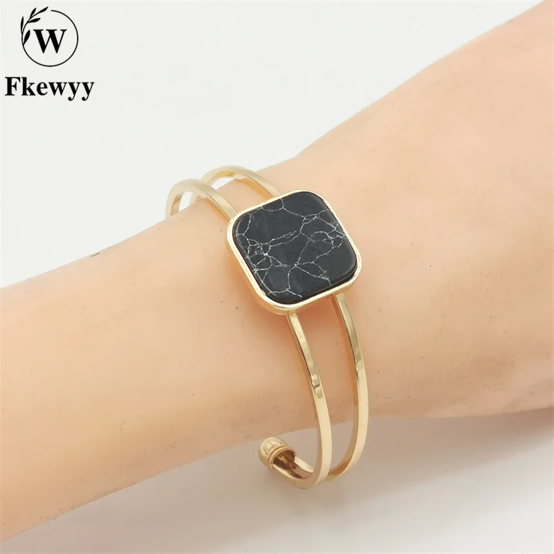 Fkewyy Punk Bracelet For Women Design Geometry Jewelry Gothic Accessories Cuff Bracelet Luxury Design Jewelry Gem Square Bangle
Fkewyy Punk Bracelet For Women Design Geometry Jewelry Gothic Accessories Cuff Bracelet Luxury Design Jewelry Gem Square Bangle