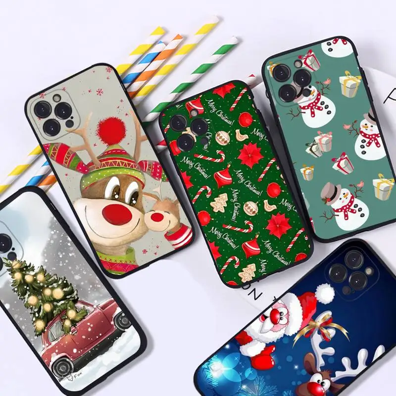 Merry Christmas Phone Case For iPhone 8 7 6 6S Plus X SE 2020 XR XS 14 11 12 13 Mini Pro Max Mobile Case
Merry Christmas Phone Case For iPhone 8 7 6 6S Plus X SE 2020 XR XS 14 11 12 13 Mini Pro Max Mobile Case