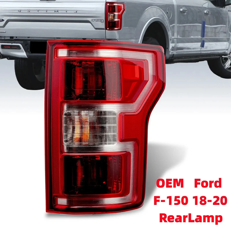 OEM Tail Light For Ford F150 F-150 18-20 Rear Lamp LH Driver Side JL3Z13405H Rear Fog Light Brake Light
OEM Tail Light For Ford F150 F-150 18-20 Rear Lamp LH Driver Side JL3Z13405H Rear Fog Light Brake Light