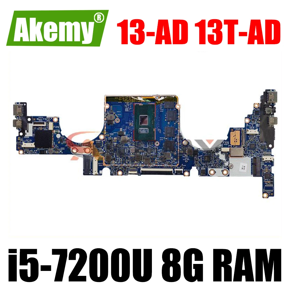 TPN-I128 6050A2909801 For HP ENVY 13-AD 13T-AD Laptop Motherboard 6050A2907701 L09788-601 L09788-001 with i5-7200U CPU 8GB RAM
TPN-I128 6050A2909801 For HP ENVY 13-AD 13T-AD Laptop Motherboard 6050A2907701 L09788-601 L09788-001 with i5-7200U CPU 8GB RAM