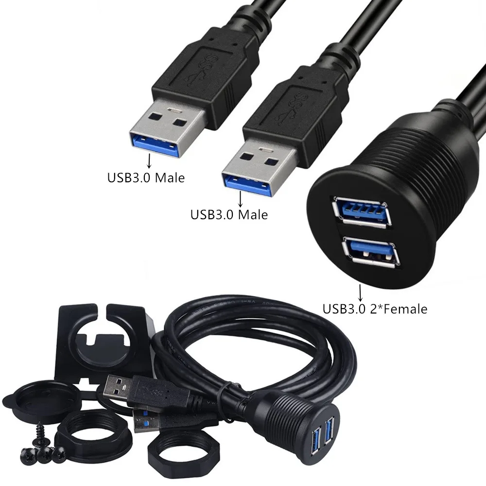USB-адаптер для подключения к панели приборной панели с утопленным креплением порт штекер-гнездо Кабель 3 фута;
USB-адаптер для подключения к панели приборной панели с утопленным креплением порт штекер-гнездо Кабель 3 фута;