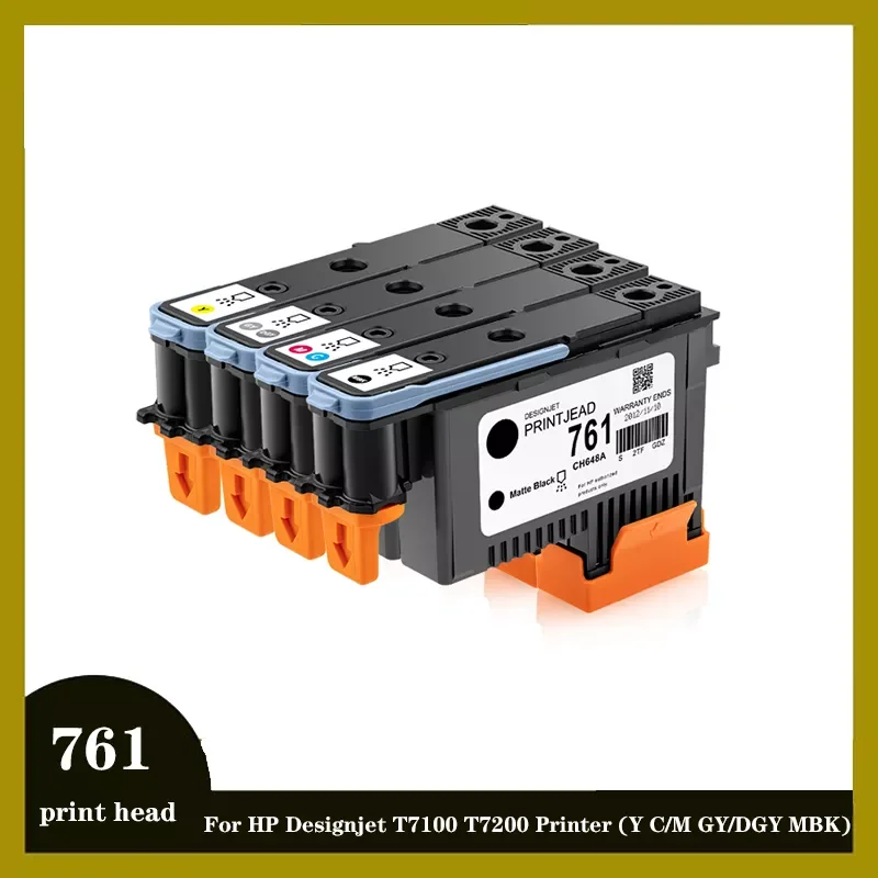 NEW2023 761 Print Replacement 761 For Designjet T7100 T7200 Printhead CH645A CH646A CH647A CH648A
NEW2023 761 Print Replacement 761 For Designjet T7100 T7200 Printhead CH645A CH646A CH647A CH648A