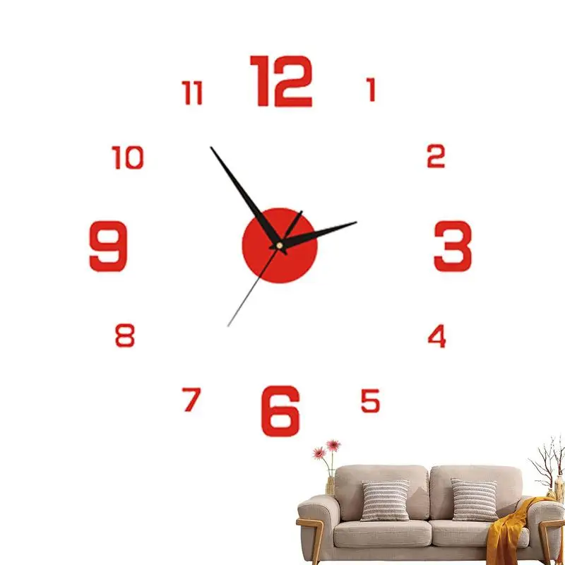 Frameless Wall Clock Large Frameless Luminous Numerals Clock Sticker Home Decoration Wall Décor For Living Room Offices Home
Frameless Wall Clock Large Frameless Luminous Numerals Clock Sticker Home Decoration Wall Décor For Living Room Offices Home