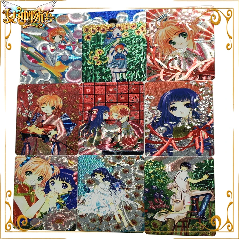 Goddess Story Card Captor Sakura hr Cards KINOMOTO SAKURA Anime Figure Bronzing Game Collection Card Toy Birthday Gift
Goddess Story Card Captor Sakura hr Cards KINOMOTO SAKURA Anime Figure Bronzing Game Collection Card Toy Birthday Gift