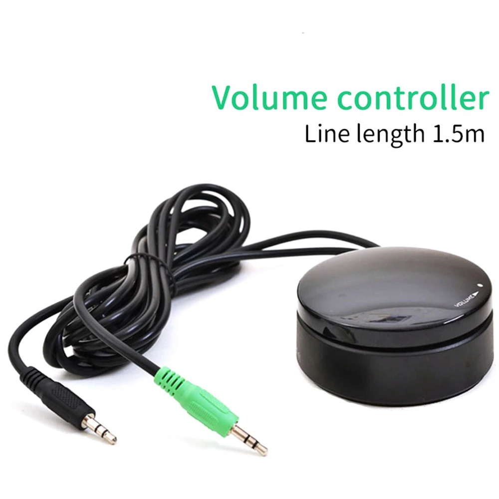 Volume Switch Control Aux 3.5mm Signal Audio Volume Controller By Cable Adjustment For Speakers Amplifier System
Volume Switch Control Aux 3.5mm Signal Audio Volume Controller By Cable Adjustment For Speakers Amplifier System