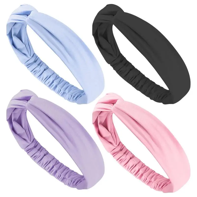Headbands For Women Athletic Knotted Headband For Workouts Strong Elasticity Non-Slip Not Pulling Hair For Makeup Reunion Go Out
Headbands For Women Athletic Knotted Headband For Workouts Strong Elasticity Non-Slip Not Pulling Hair For Makeup Reunion Go Out