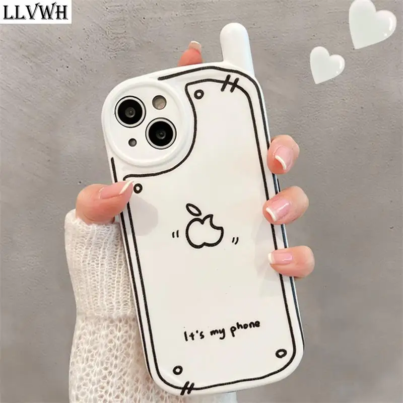 Simple Line Graffiti Phone Case For iPhone 13 Pro Max 11 12 Pro Shockproof Korea Style Soft Case Back Cover
Simple Line Graffiti Phone Case For iPhone 13 Pro Max 11 12 Pro Shockproof Korea Style Soft Case Back Cover