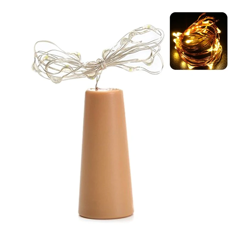 2M 20 LED Wine Bottle String Lights Cork Shaped Glass Stopper Lamp Christmas DIY DropShipping
2M 20 LED Wine Bottle String Lights Cork Shaped Glass Stopper Lamp Christmas DIY DropShipping
