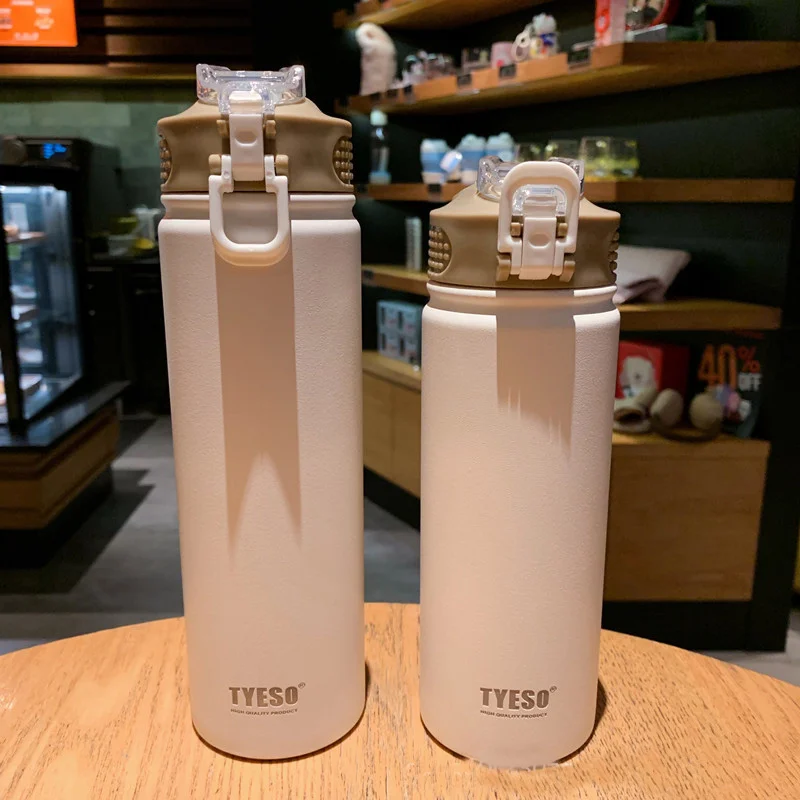 Stainless Steel Water Bottle Thermos Coffee Travel Mug Beer Cup Thermal Vase Tyeso Flask Termos Tumbler Thermo Cups Insulated
Stainless Steel Water Bottle Thermos Coffee Travel Mug Beer Cup Thermal Vase Tyeso Flask Termos Tumbler Thermo Cups Insulated