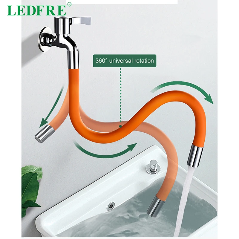 Удлинитель для кухонного смесителя LEDFRE Артефакт G1/2 универсальная трубка LF25008 |