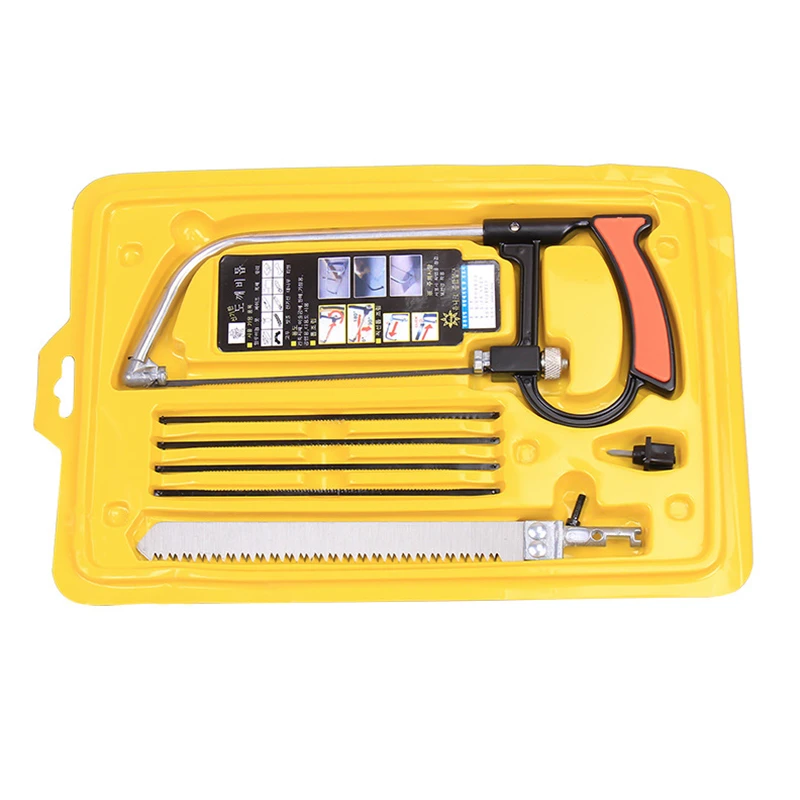 8in1 Saw Multi Purpose Hand DIY Steel Saw Metal Wood Glass Saw Kit 6 Blades Woodworking Metalworking Tools Accessories
8in1 Saw Multi Purpose Hand DIY Steel Saw Metal Wood Glass Saw Kit 6 Blades Woodworking Metalworking Tools Accessories