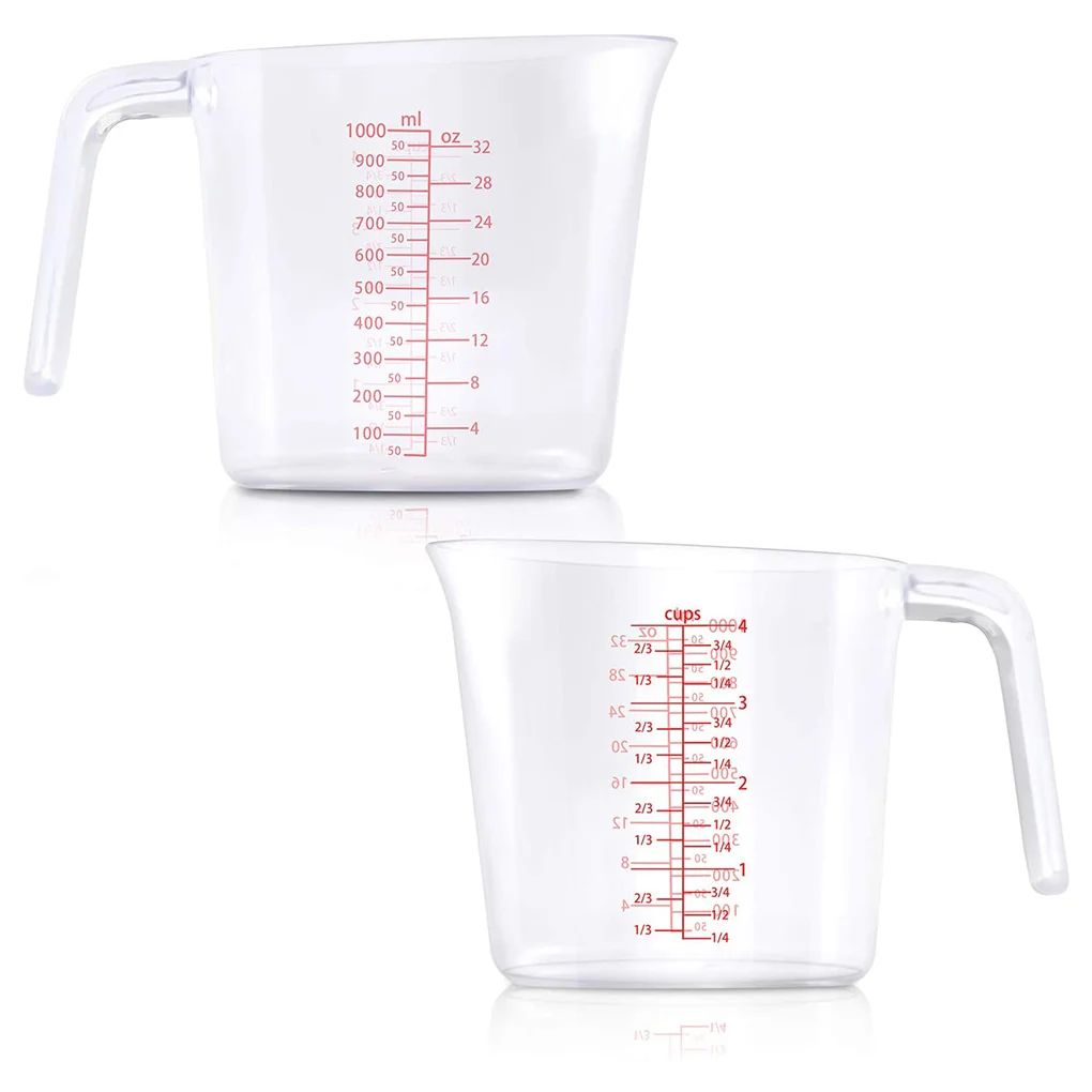 3pcs Measuring Cups Stackable Measuring Jugs Plastic Handle Kitchen Cooking Measurements Cup with graduated
3pcs Measuring Cups Stackable Measuring Jugs Plastic Handle Kitchen Cooking Measurements Cup with graduated