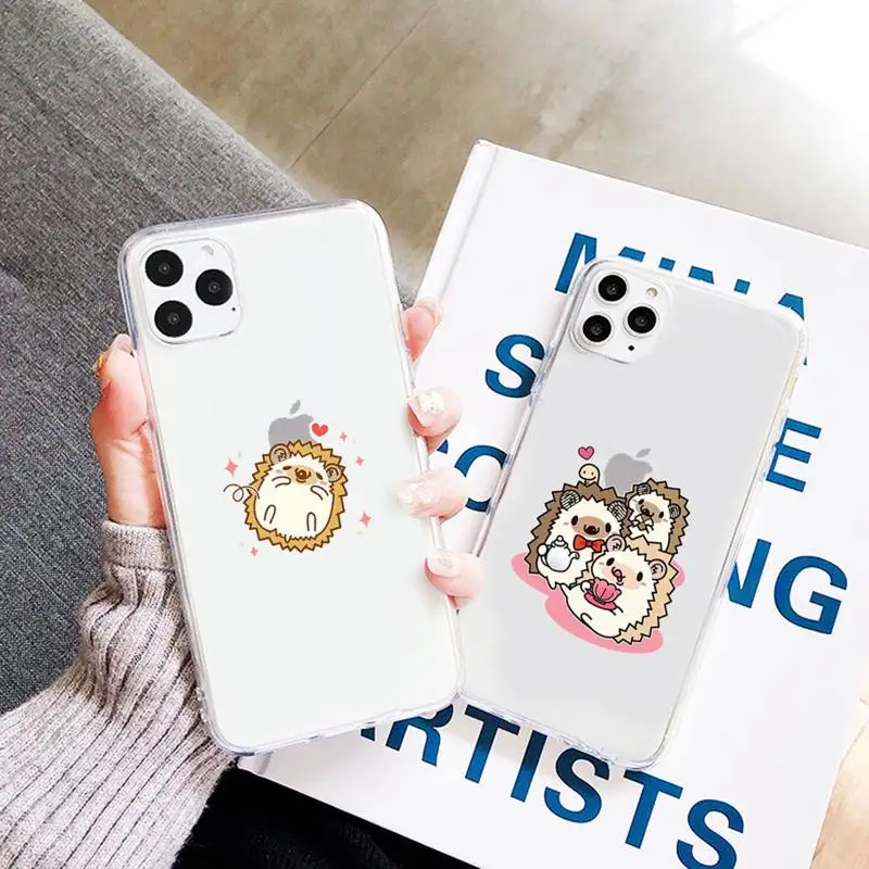 Animal lovely cartoon hedgehog Phone Case Transparent Clear for iPhone 11 12 mini pro XS MAX 7 8 6 6S Plus X 5S SE 2020 XR
Animal lovely cartoon hedgehog Phone Case Transparent Clear for iPhone 11 12 mini pro XS MAX 7 8 6 6S Plus X 5S SE 2020 XR