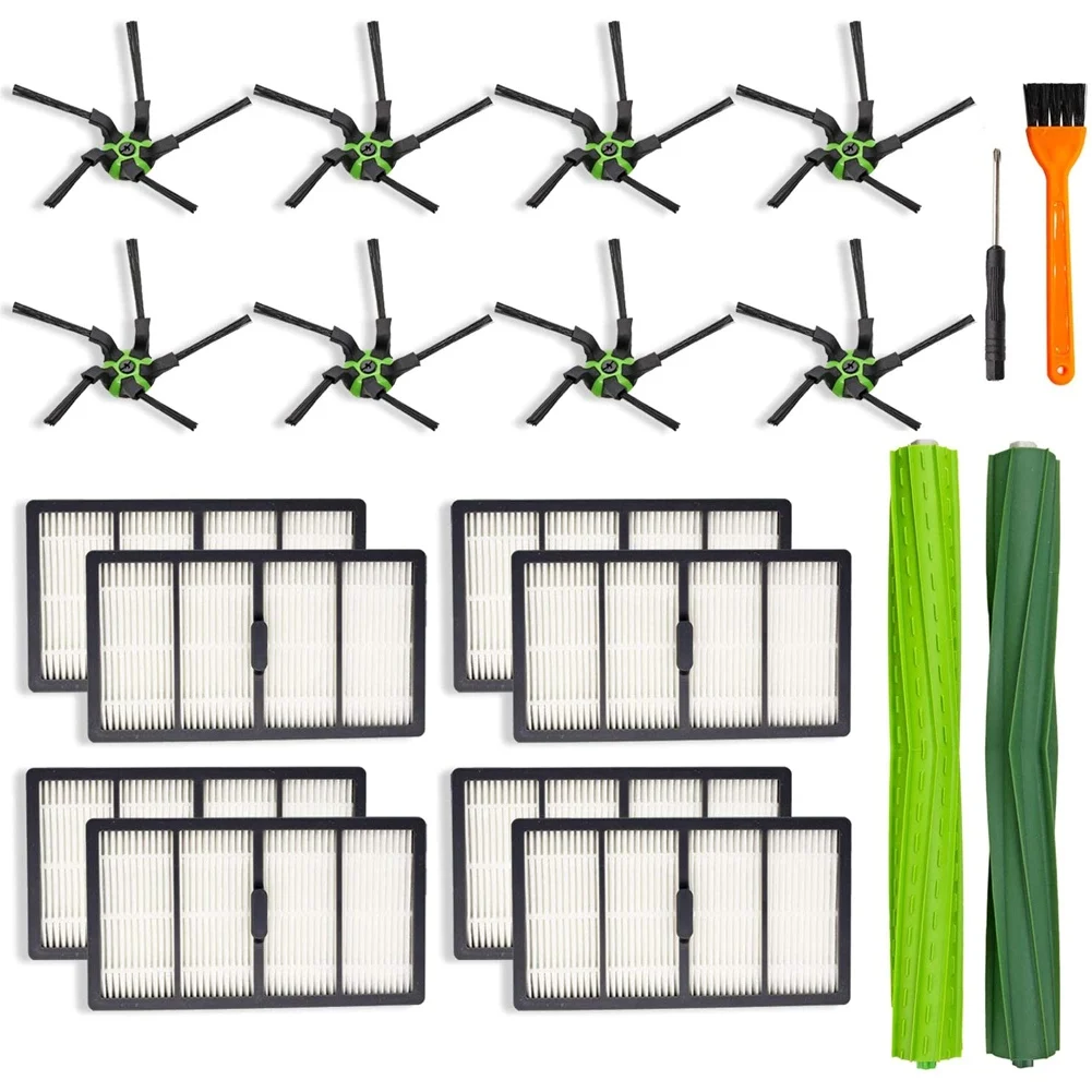 Suitable for IRobot Roomba S9 (9150) S9 + S9 Plus (9550) S Series Filters, Side Brushes, Roller Brushes, Cleaning Tools 
Suitable for IRobot Roomba S9 (9150) S9 + S9 Plus (9550) S Series Filters, Side Brushes, Roller Brushes, Cleaning Tools