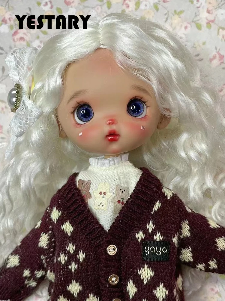 YESTARY BJD Doll Obitsu 11 With Face Makeup 3D Eyes No Accessories Clothing Wig DIY Clay Original Cute Ob11 Doll Head For Girls
YESTARY BJD Doll Obitsu 11 With Face Makeup 3D Eyes No Accessories Clothing Wig DIY Clay Original Cute Ob11 Doll Head For Girls