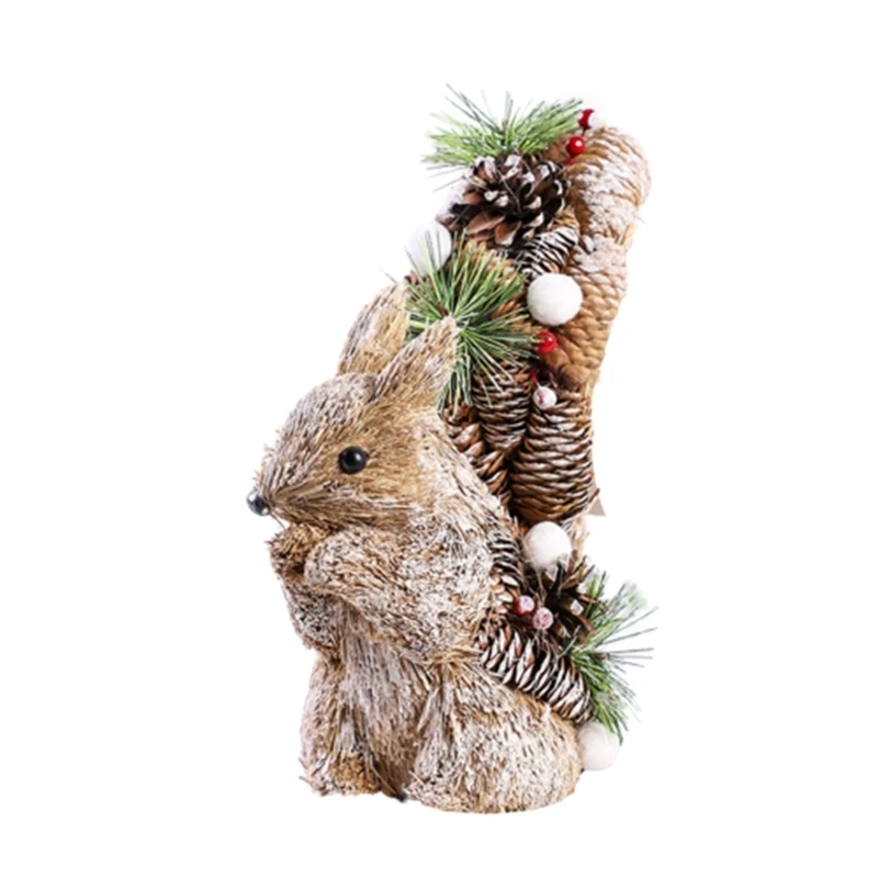 Straw Figurines Squirrels Desktop Ornaments Crafts Garden Party Decor Miniature Figurines Home Decorations
Straw Figurines Squirrels Desktop Ornaments Crafts Garden Party Decor Miniature Figurines Home Decorations