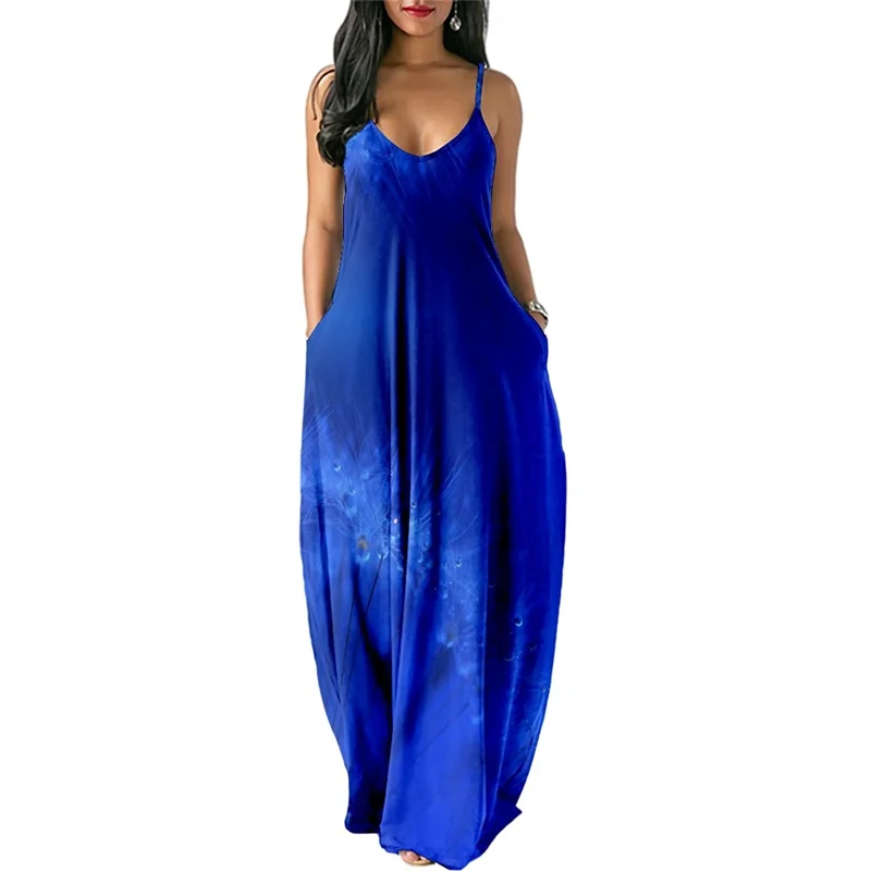 Dresses Spring Summer Women Strap Printed Sexy Beach Long Maxi Sleeveless Vintage Clothing Holiday
Dresses Spring Summer Women Strap Printed Sexy Beach Long Maxi Sleeveless Vintage Clothing Holiday