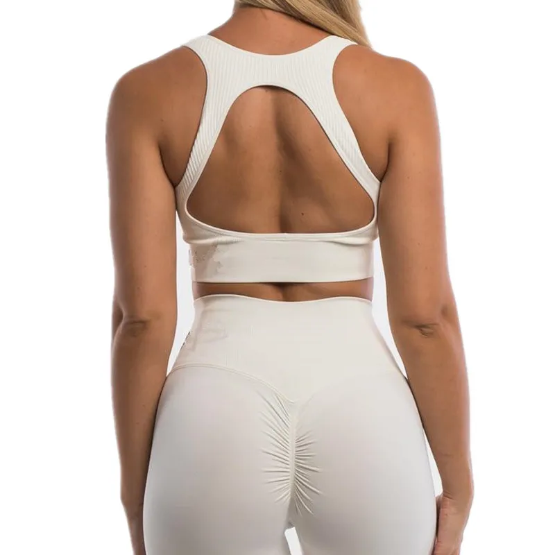 Yushuhua New Women Seamless Suit Gym Workout Clothes Sport Bra Fitness Crop Top And Squat Training Leggings Yoga 2 Piece Set
Yushuhua New Women Seamless Suit Gym Workout Clothes Sport Bra Fitness Crop Top And Squat Training Leggings Yoga 2 Piece Set