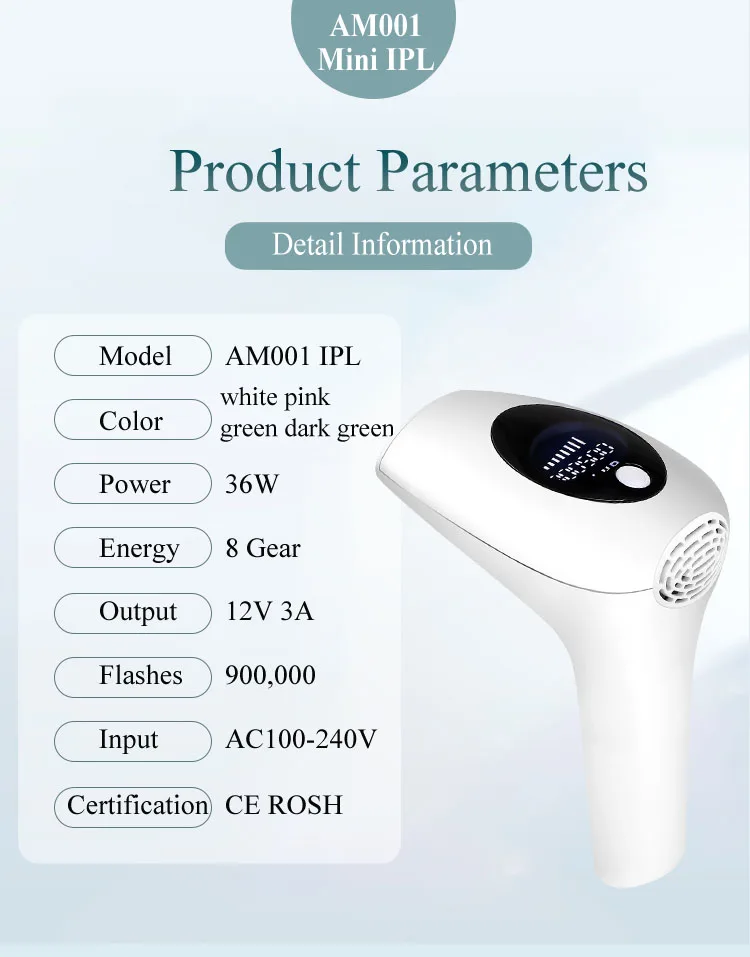 Luxury Professional IPL epilator laser hair removal photoepilator machine face body photo permanent Pulsed light device Selfuse
Luxury Professional IPL epilator laser hair removal photoepilator machine face body photo permanent Pulsed light device Selfuse
