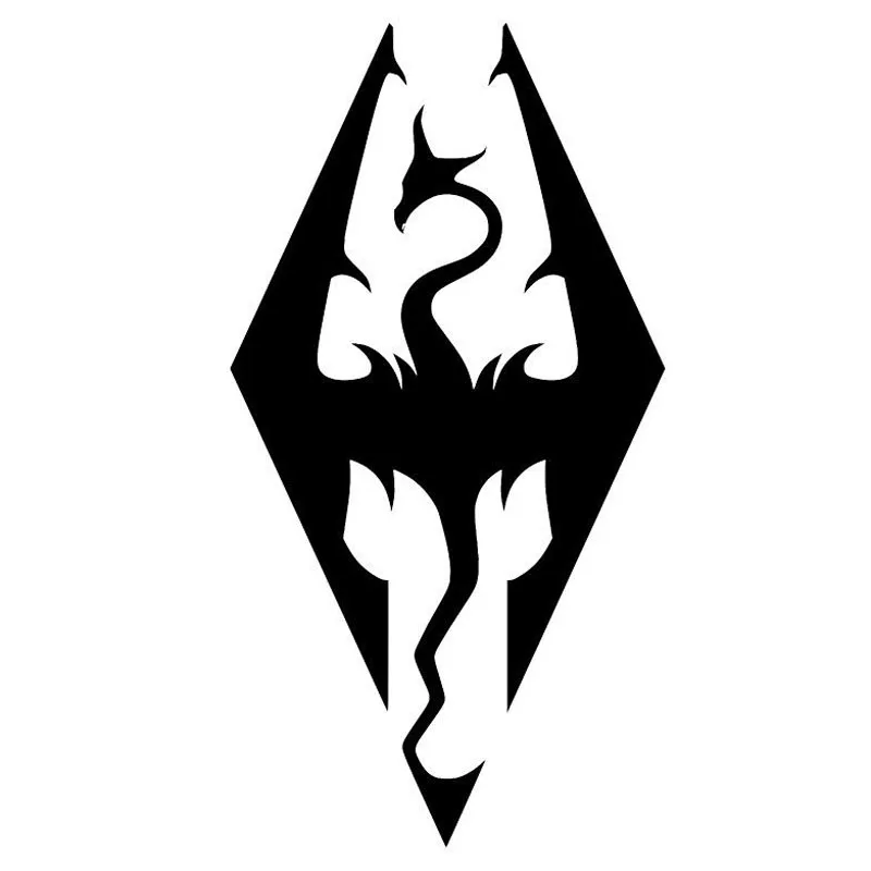 Забавные наклейки FUYOOHI, внешние аксессуары, художественная виниловая наклейка в виде дракона Skyrim, Черная/белая наклейка на мотоцикл
Забавные наклейки FUYOOHI, внешние аксессуары, художественная виниловая наклейка в виде дракона Skyrim, Черная/белая наклейка на мотоцикл